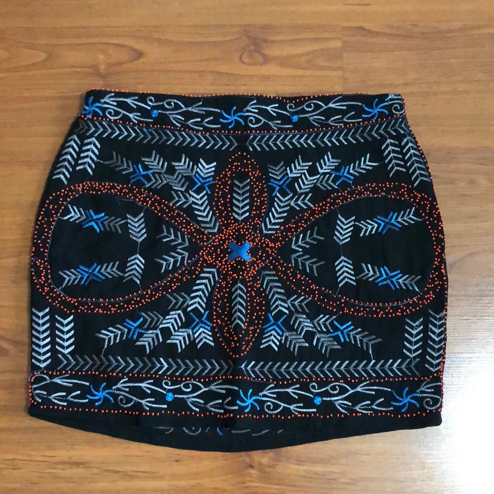 Lulus beaded skirt
